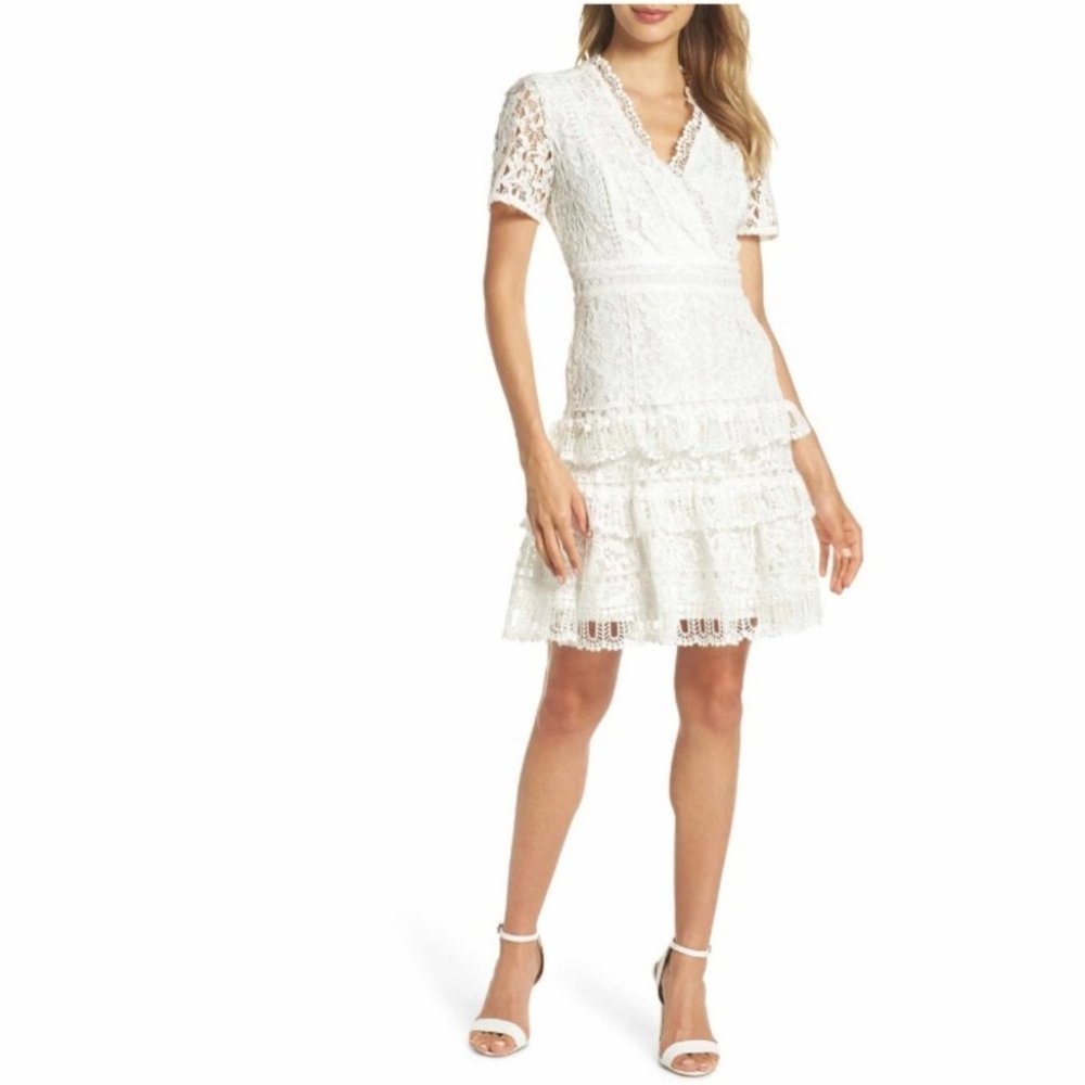 French Connection Arta Surplice Dress